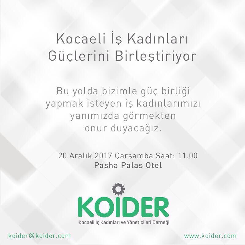 KOİDER TANITIM TOPLANTISI